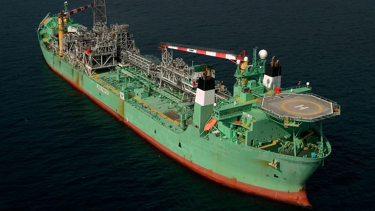 A ship named Pierce on the ocean